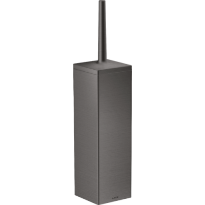 WC šepetys AXOR Universal Rectangular, šlifuoto juodo vhromo spalva (Brushed Black Chrome)