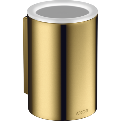Dantų šepetėlių laikiklis AXOR Universal Circular, poliruoto aukso spalva (Polished Gold Optic)