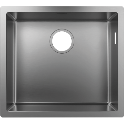 Nerūdijančio plieno plautuvė Hansgrohe S719-U500, montuojama iš apačios, 500 mm