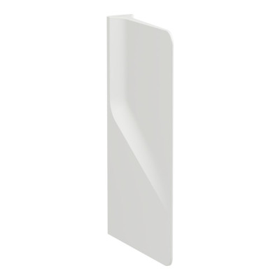 Pisuarų sienelė/pertvara Laufen VAL 370x85x690 mm, su tvirtinimo prie sienos elementais, spalva - balta LCC (LAUFEN Clean Coat)