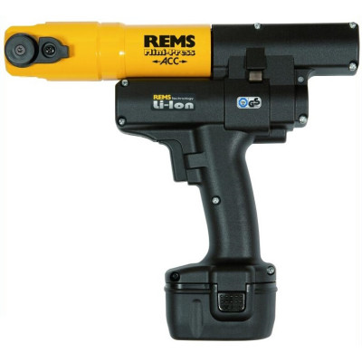 Akumuliatorinis presas REMS Mini-Press ACC Dn3/8"-1.1/4" (10-40mm)