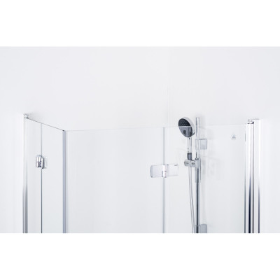 Dušo kabina Brasta Glass SIMONA 875-888x875-888x2000 skaidrus stiklas - 4