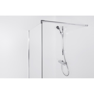 Dušo sienelė Brasta Glass EMA 1195-1208x2000 matinis stiklas