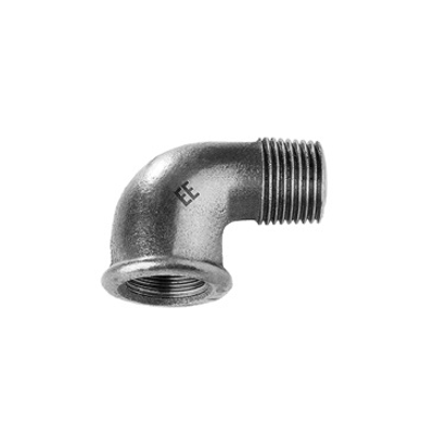 Ketinė cinkuota 90° alkūnė EE 92 Dn1/2"