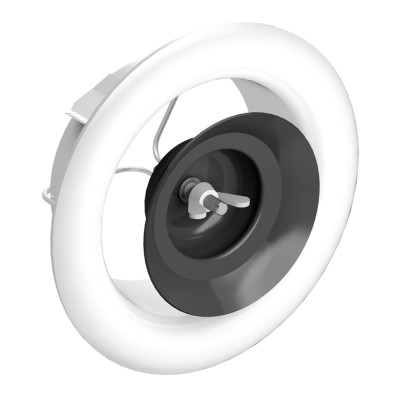Difuzorius (korpusas) AIRY Dn160 RAL9003