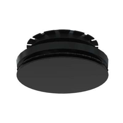 Difuzorius tiekimo ZEHNDER Luna S125 JUODAS