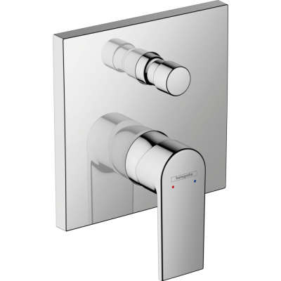 Dekoratyvinė dalis potinkiniam vonios/dušo maišytuvui HANSGROHE Vernis Shape, spalva - chromo