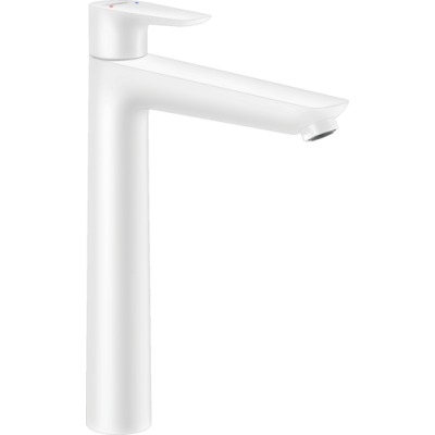 Praustuvo maišytuvas HANSGROHE Talis E 240 su dugno vožtuvu, spalva - balta matinė