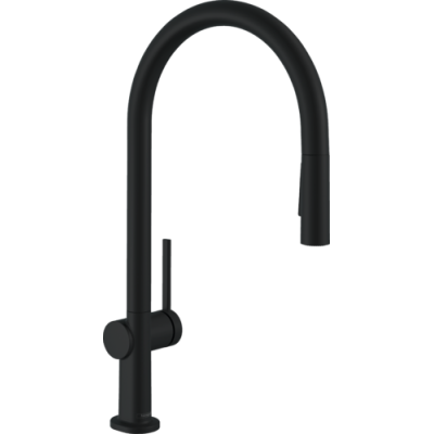 Plautuvės maišytuvas Hansgrohe Talis M54 210,ištr.ž,2 jet,juodas matinis