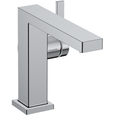 Praustuvo maišytuvas HANSGROHE Tecturis E 110 Fine CoolStart EcoSmart+, su "push-open" dugno vožtuvu, spalva - chromo (chrome)