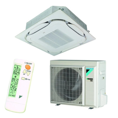 Kasetinis šilumos siurblys oras-oras Daikin Round Flow 3,50/4,20 kW