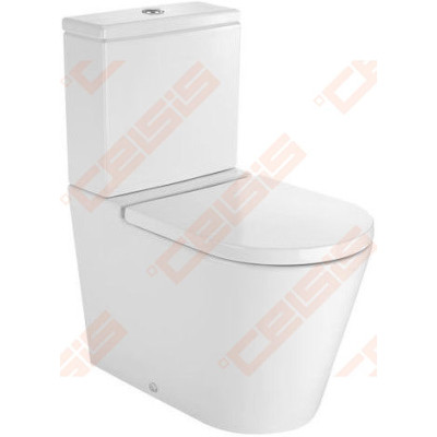 Unitazo puodas ROCA Inspira Compact Round vario
