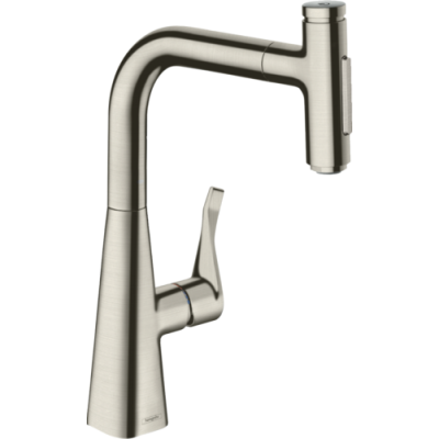 Plautuvės maišytuvas Hansgrohe M7117-H240 nerūdijantis plienas