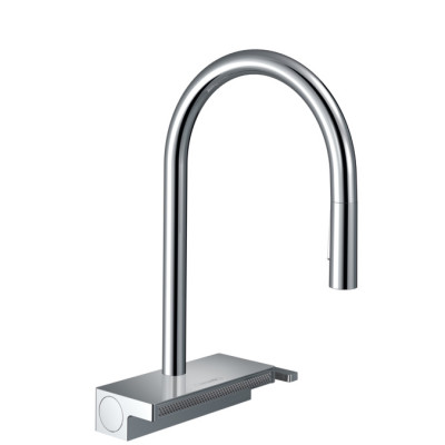 Plautuvės maišytuvas Hansgrohe Aquno Select M81 170, ištraukiama žarna,3jet, sBox